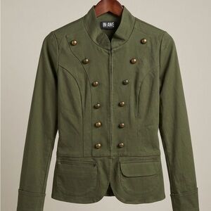 Woman’s Olive Military Jacket